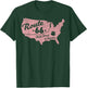 USA Apparel Route 66 Main Street of America T-Shirt - T-Shirt | Forest