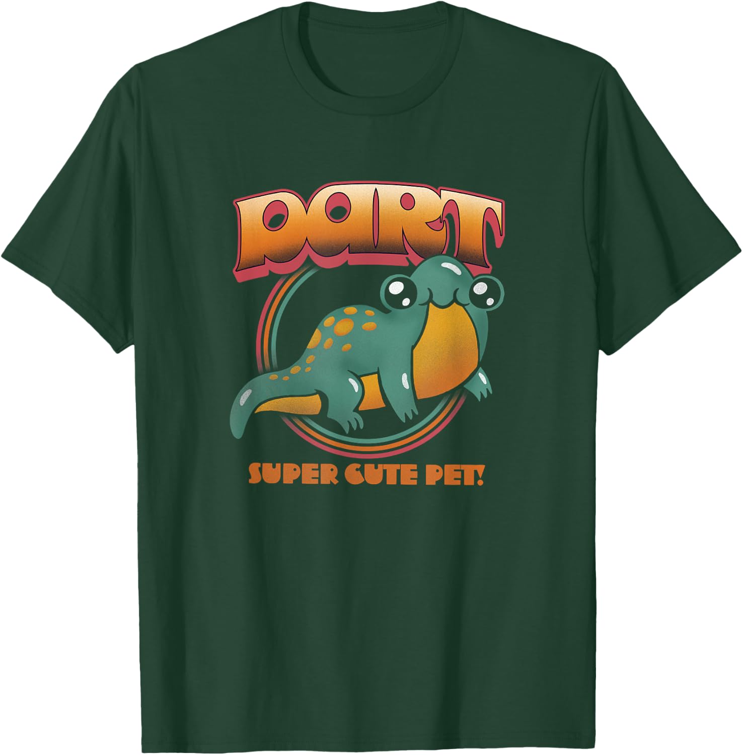 Stranger Things Dart Cartoon Super Cute Pet T-Shirt - T-Shirt | Forest