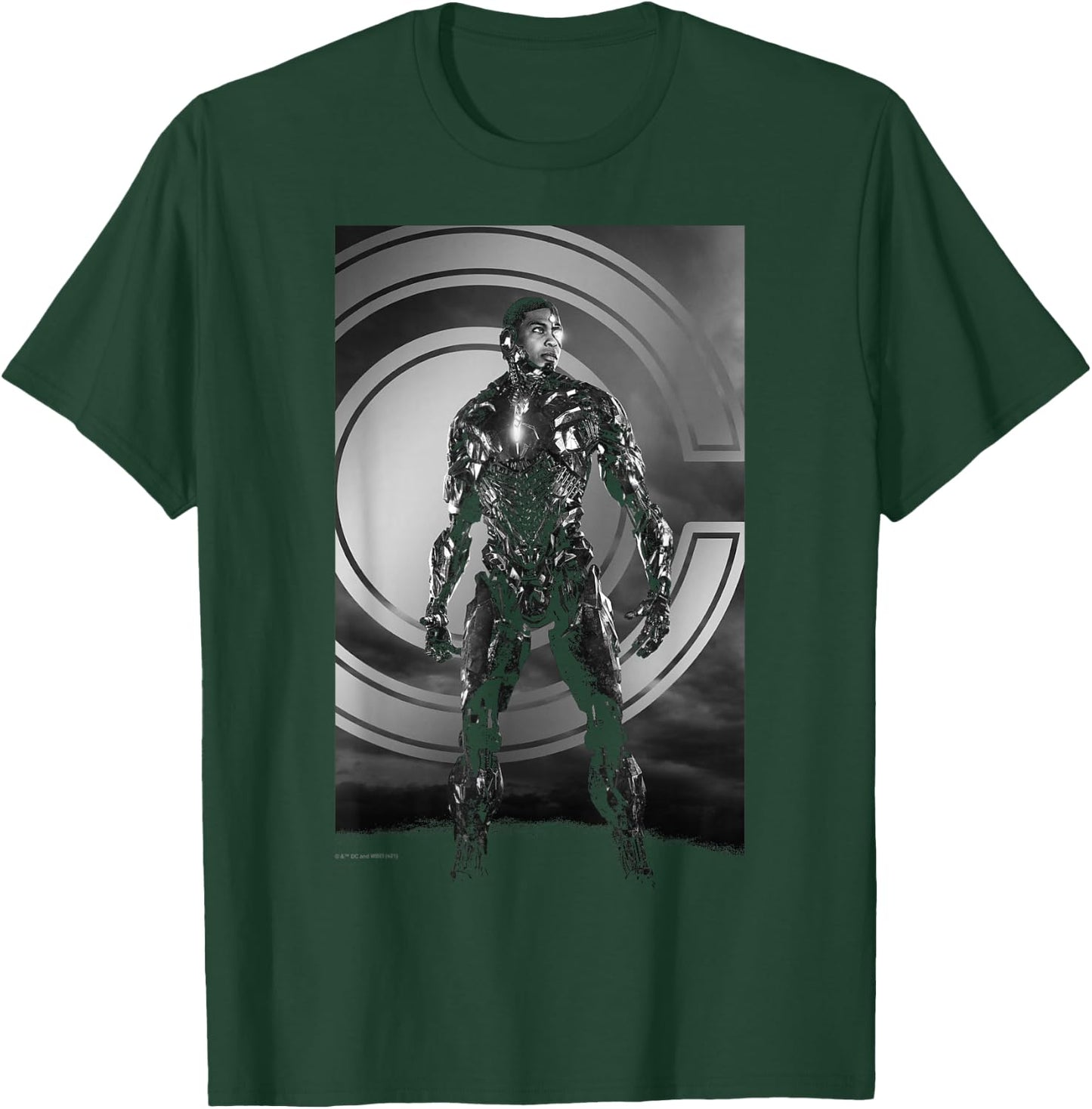 DC Comics Justice League Snyder Cut Cyborg Poster T-Shirt - T-Shirt | Forest