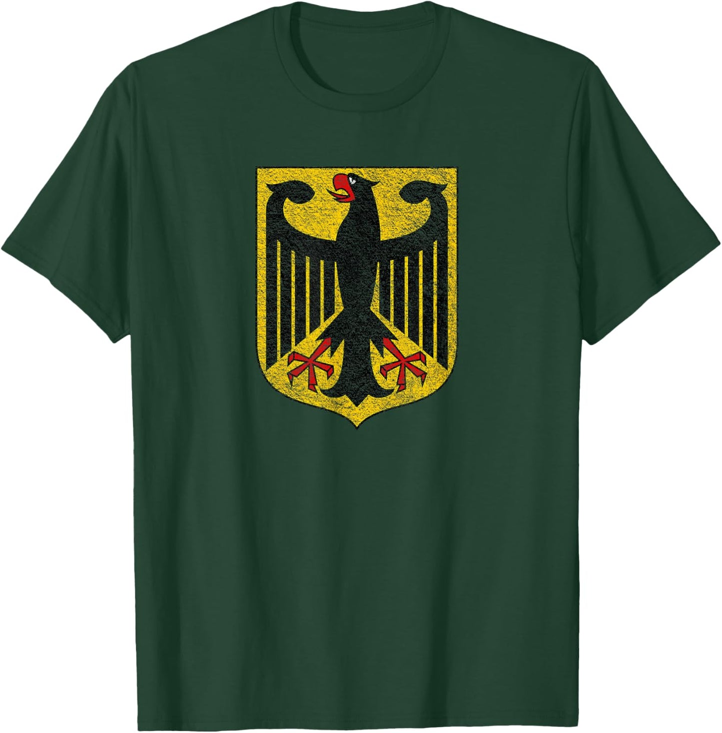 German Eagle Coat of ARMS Germany Flag T-Shirt - T-Shirt | Forest