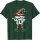 I'm The Sloth Lover Elf Family Matching Group Christmas T-Shirt - T-Shirt | Forest