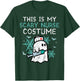 Halloween My Scary Nurse Costume Funny Ghost Scrub Top Women T-Shirt - T-Shirt | Forest