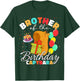 Brother Of The Birthday Capybara Birthday Team T-Shirt - T-Shirt | Forest