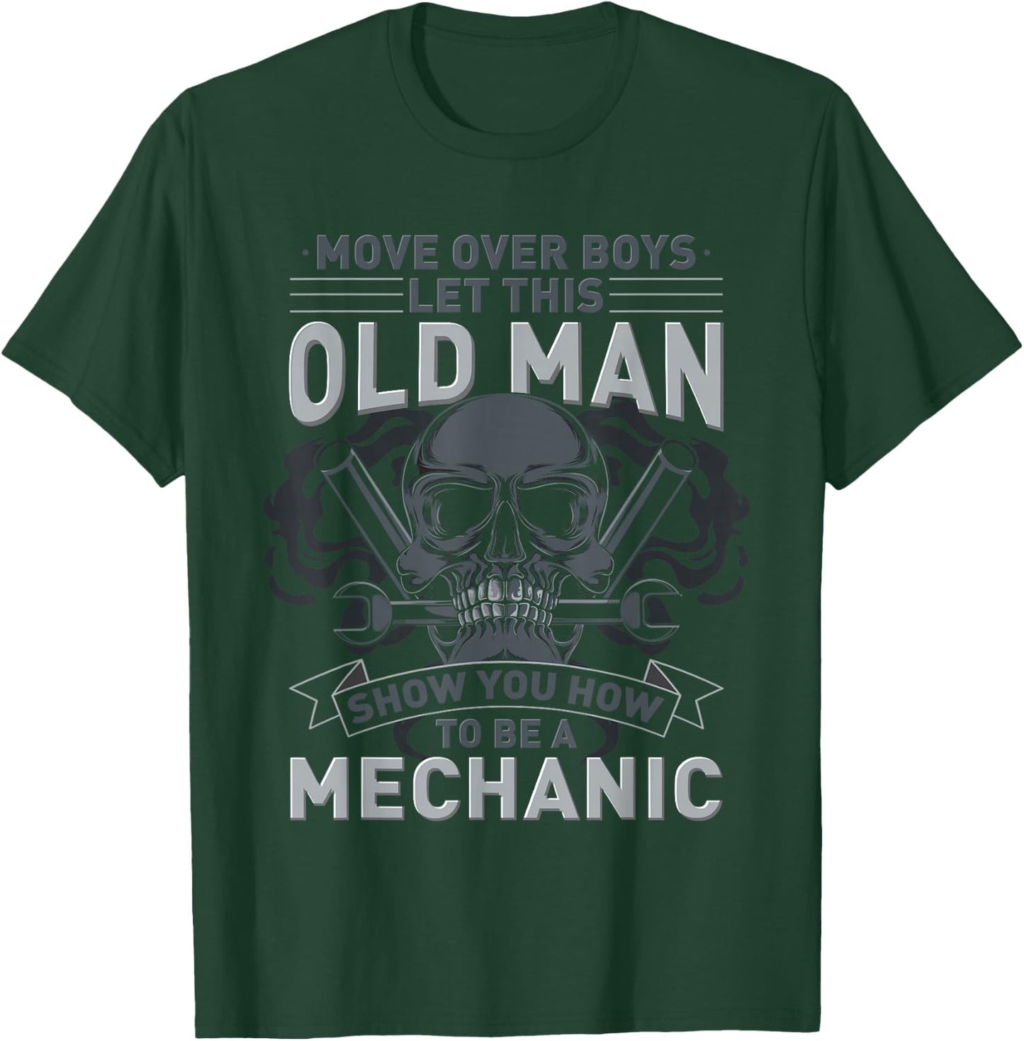 Funny mechanic - Auto mechanic T-Shirt - T-Shirt | Forest