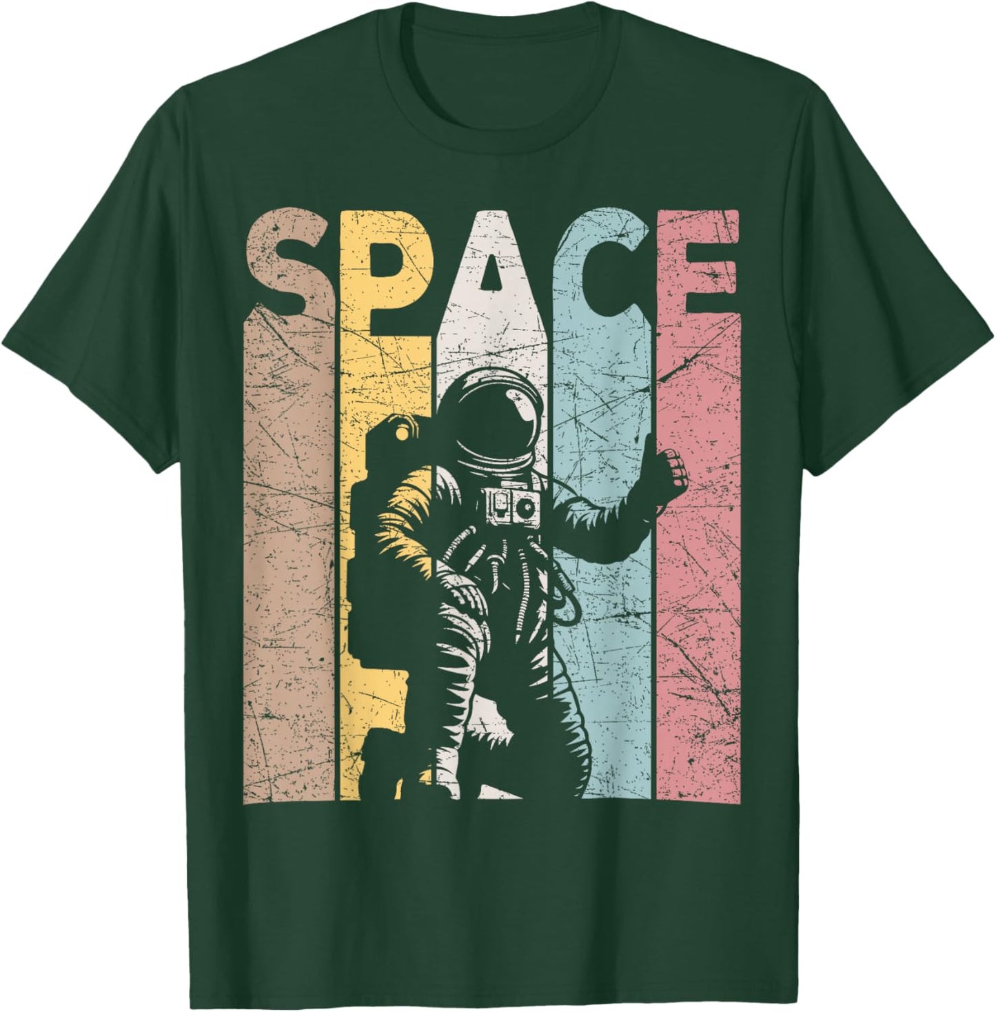 Space Vintage Outer Space Retro Space Nerd T-Shirt - T-Shirt | Forest