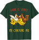 Home is where my Chickens are Farm animal Farmer Chicken T-Shirt - T-Shirt | Forest