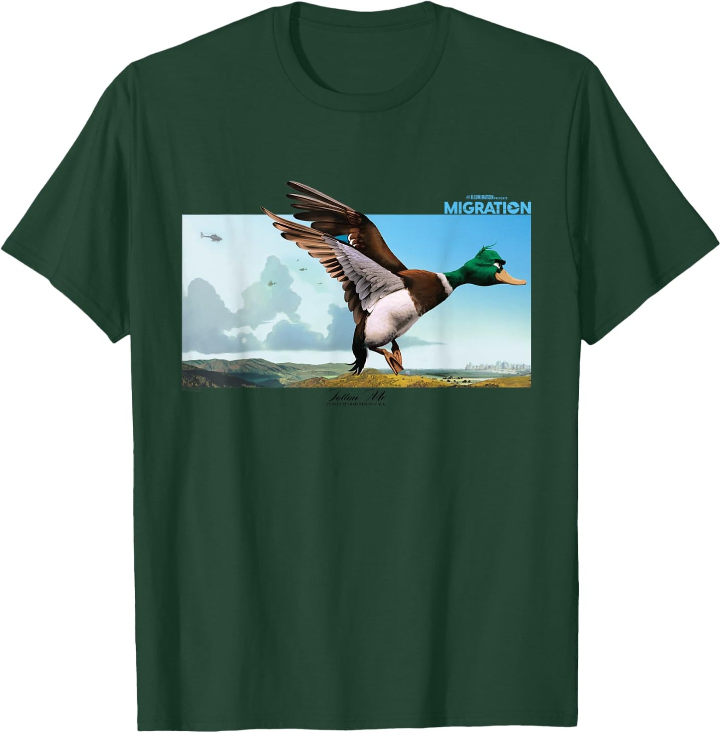 Migration Take Flight T-Shirt - T-Shirt | Forest