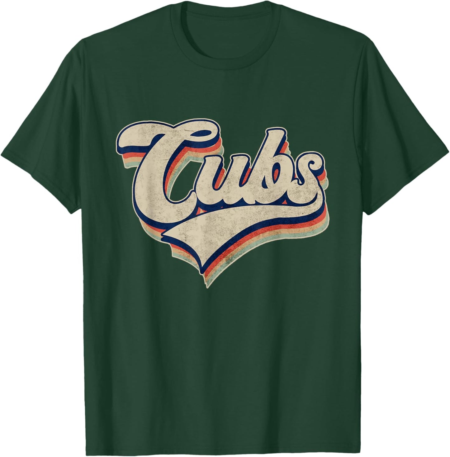 Graphic Cubs Last Proud Name Lovers Classic Art Outfit Name T-Shirt - T-Shirt | Forest