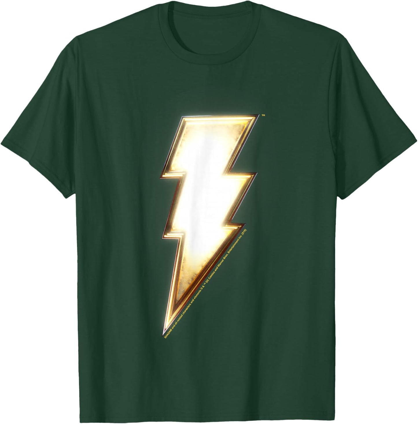 DC Comics Shazam Lightning Bolt T-Shirt - T-Shirt | Forest