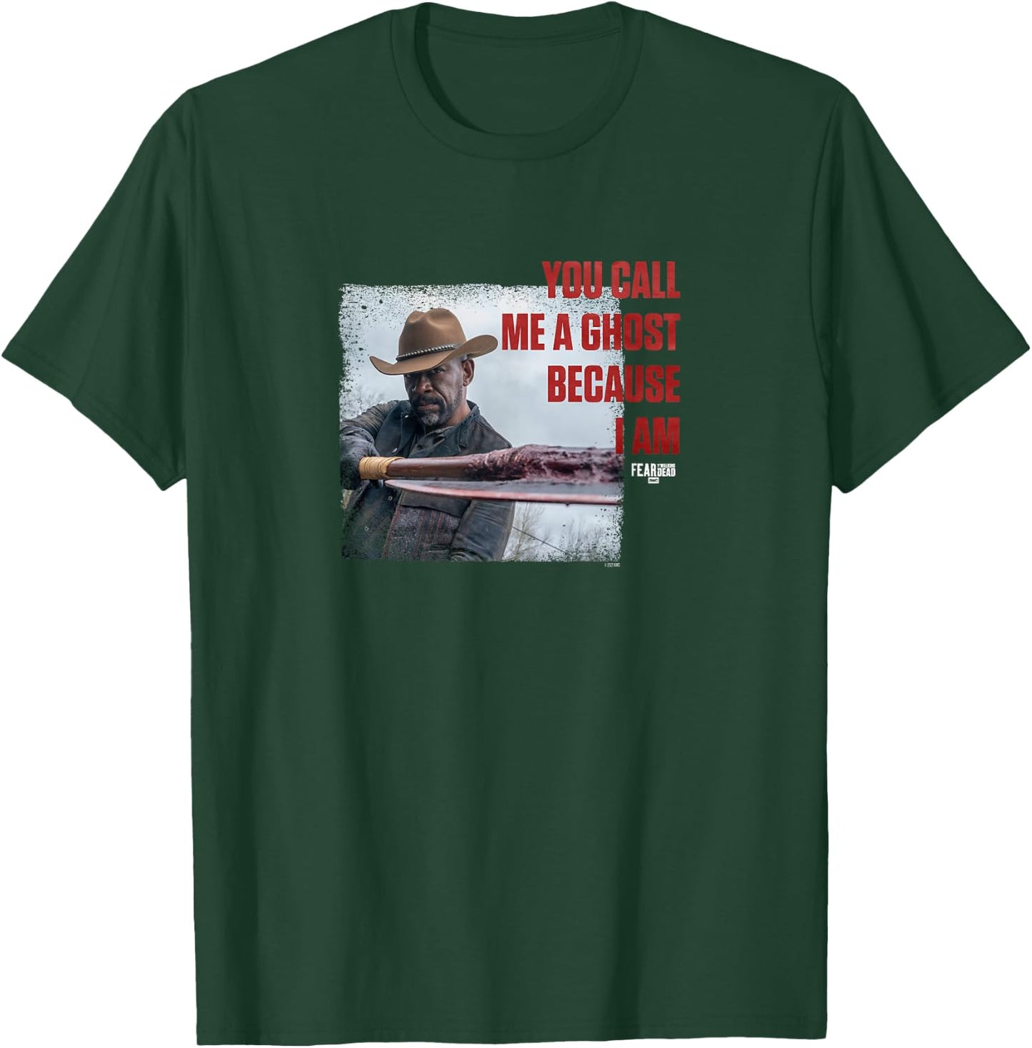 Fear The Walking Dead Morgan Call Me A Ghost T-Shirt - T-Shirt | Forest