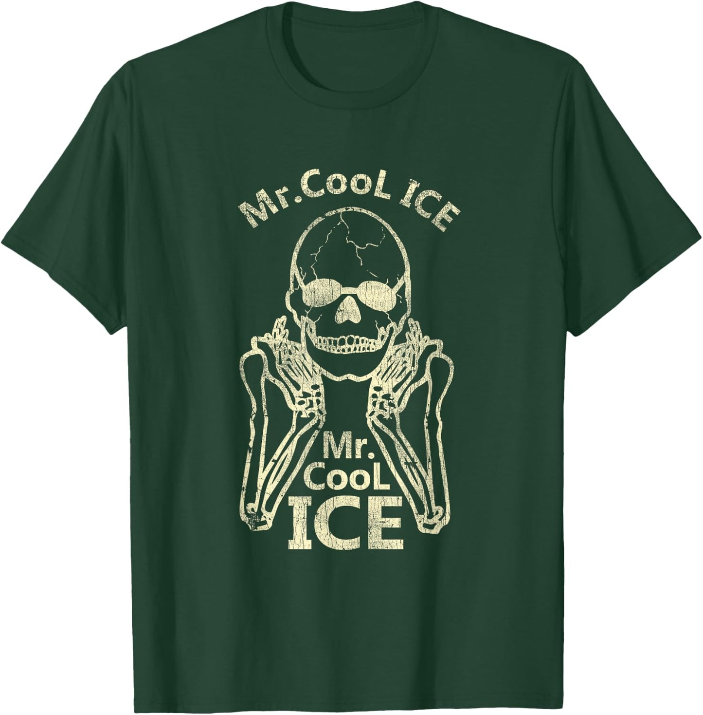 Mr Cool Ice Funny Skeleton Cool Ice T-Shirt - T-Shirt | Forest