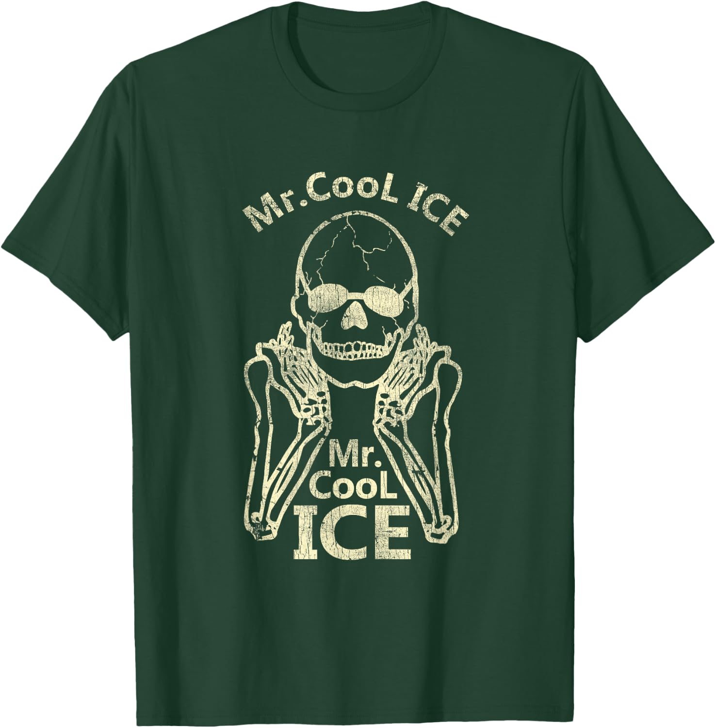 Mr Cool Ice Funny Skeleton Cool Ice T-Shirt - T-Shirt | Forest