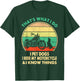 That's What I Do I Pet Dogs I Ride My Motorcycle Cotton Black -Adults T-Shirt - T-Shirt | Forest