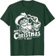 Cowboy Santa Merry Christmas Yall Western T-Shirt - T-Shirt | Forest