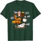 Cute Farm Animals With Sounds T-Shirt - T-Shirt | Forest