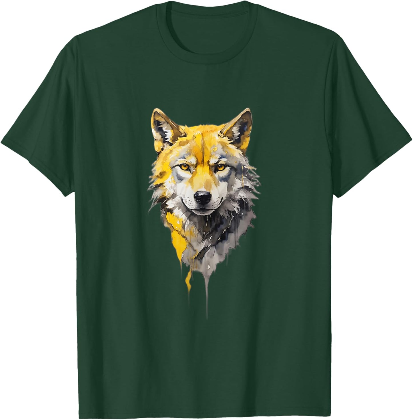 Wolf Lover Wolf Portrait T-Shirt - T-Shirt | Forest