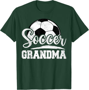 Soccer Grandma Soccer Player Game Day Mother's Day T-Shirt - T-Shirt | Forest