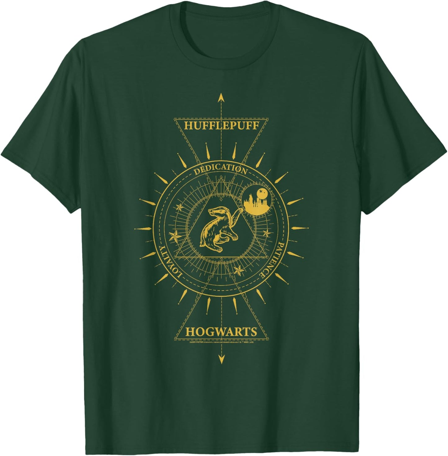 Harry Potter Hufflepuff Celestial Small T-Shirt - T-Shirt | Forest