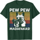 French Bulldog Pew Pew Madafakas Crazy Pew Vintage T-Shirt - T-Shirt | Forest