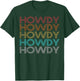 Retro Vintage Howdy T-Shirt - T-Shirt | Forest