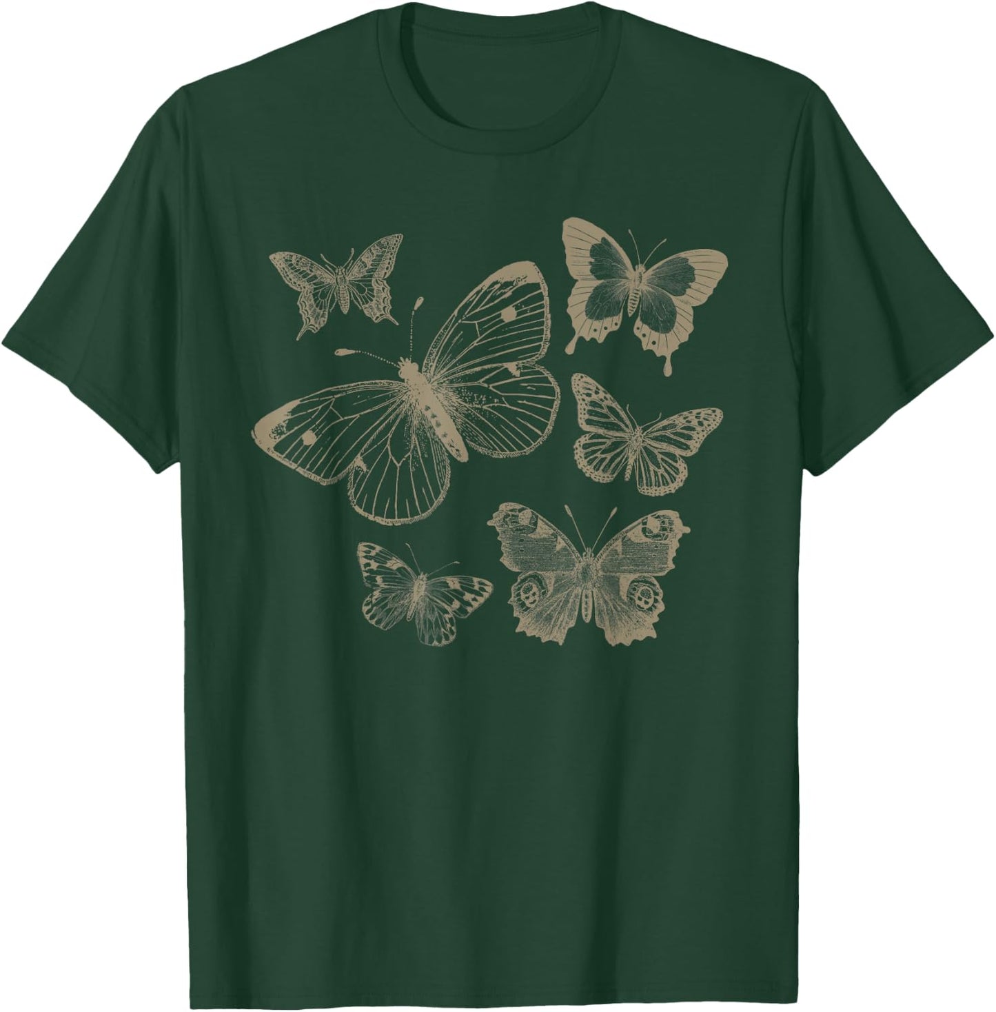 Butterfly Fairycore Grunge Aesthetic T-Shirt - T-Shirt | Forest