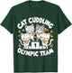 Funny Cat Quote Cat Cuddling Olympic Team Cool men women T-Shirt - T-Shirt | Forest