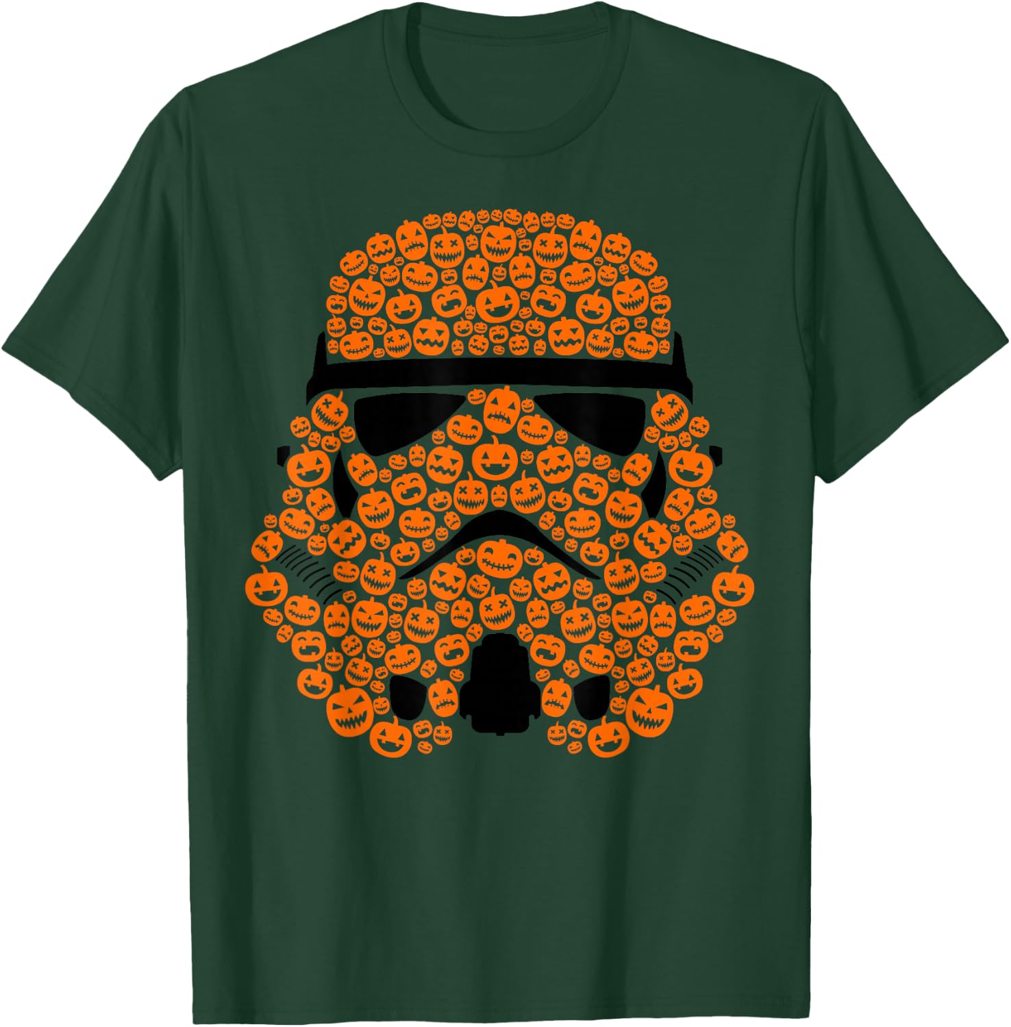 Star Wars Halloween Stormtrooper Big Face T-Shirt - T-Shirt | Forest