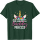 Big Sister Of The Birthday Princess Gift Unicorn Birthday T-Shirt - T-Shirt | Forest