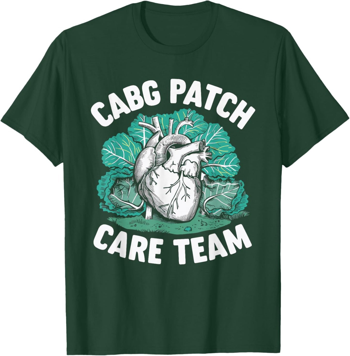 CABG Patch Care Team T-Shirt - T-Shirt | Forest