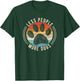 Vintage Retro Funny Sayings Dog Lover Less People More Dogs T-Shirt - T-Shirt | Forest