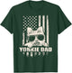 Yorkie Dad Cool Vintage Retro Proud American T-Shirt - T-Shirt | Forest