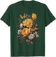 Vintage Flowers Floral Pressed Flower T-Shirt - T-Shirt | Forest