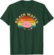Brain Waves, Neurology Brain Neuroscience T-Shirt - T-Shirt | Forest
