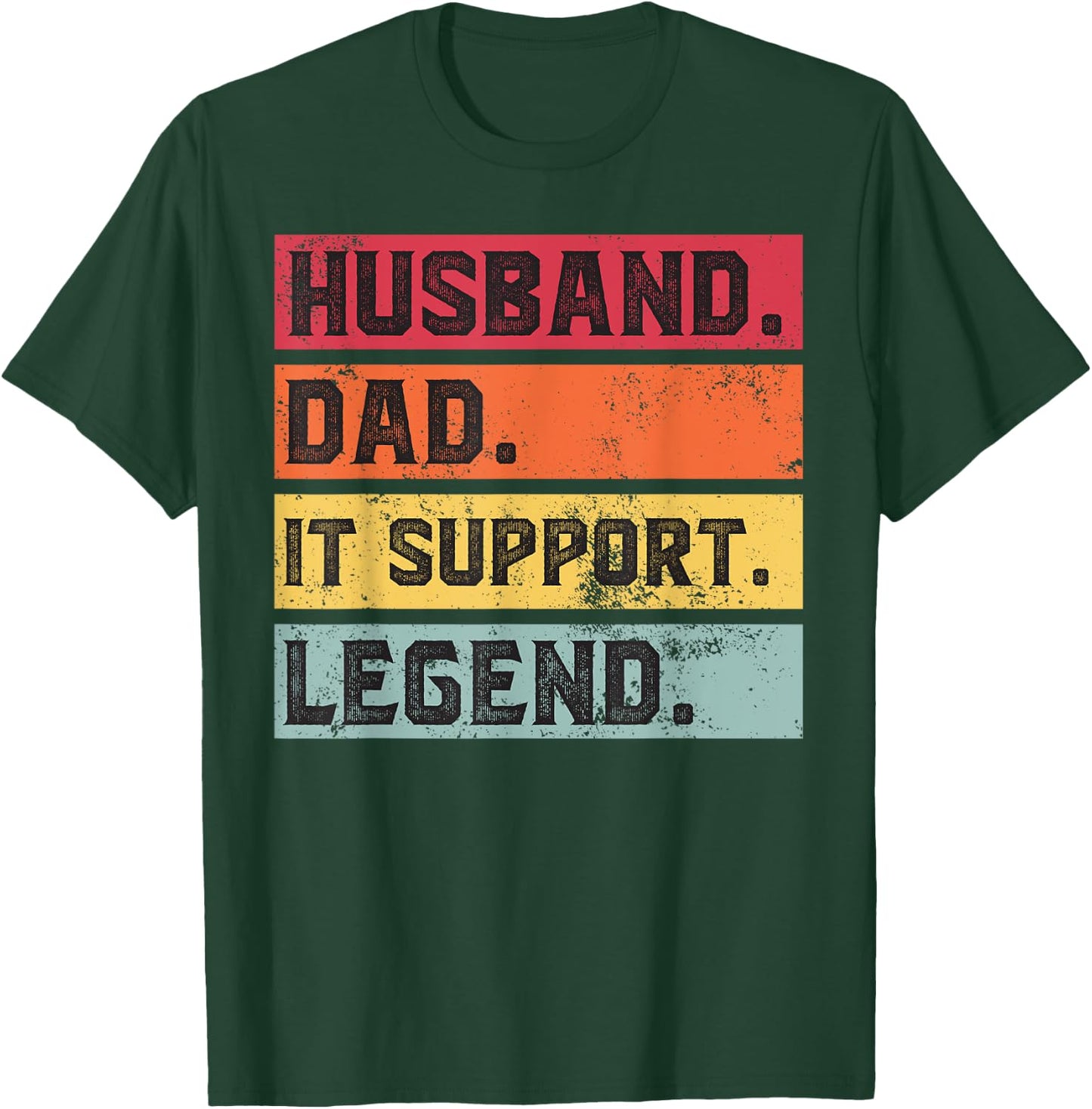 Husband Dad IT Support Legend IT Support Tech Women T-Shirt - T-Shirt | Forest