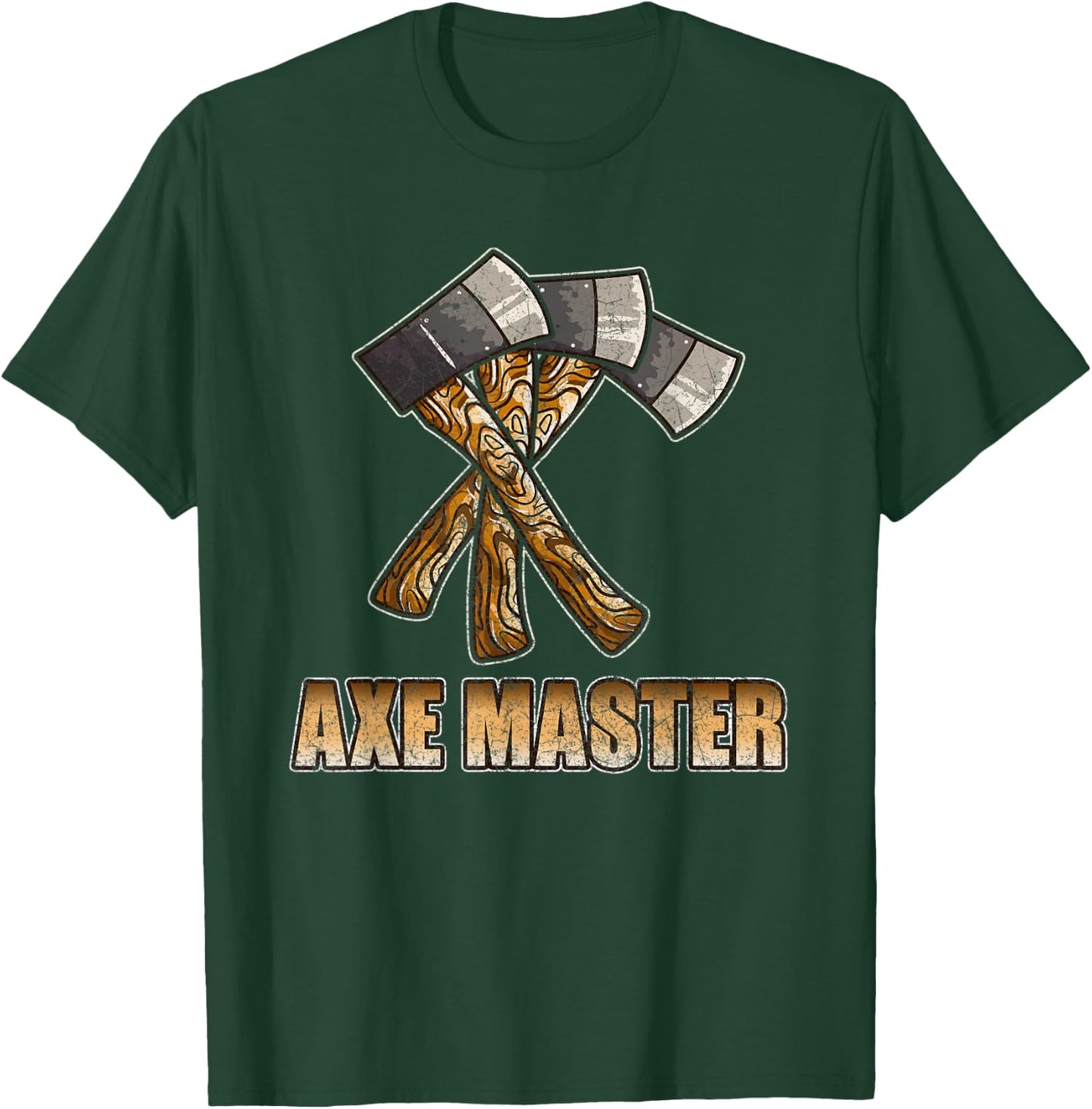 Axe throwing shirt gift lumberjack hatchet outdoorsmen T-Shirt - T-Shirt | Forest