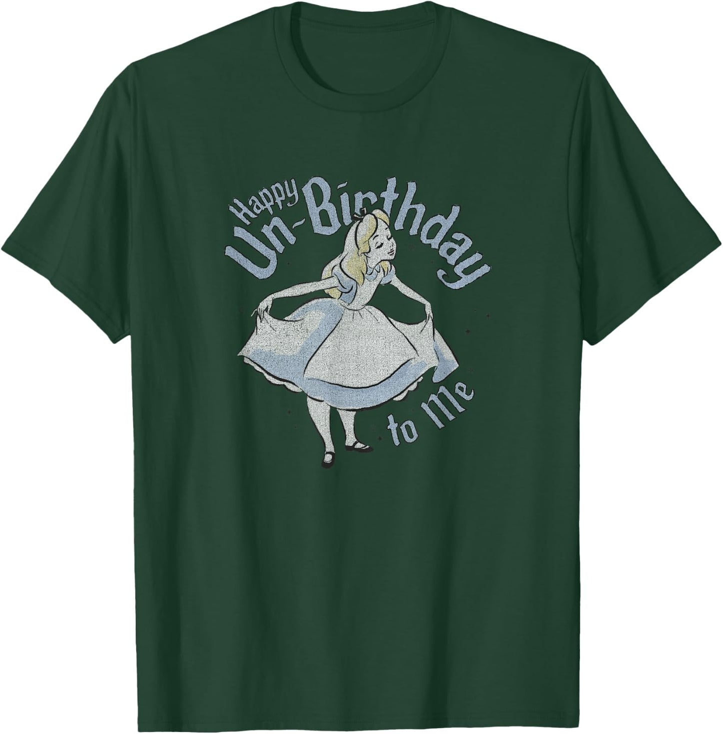 Disney Alice in Wonderland Alice Happy Un-Birthday to Me Small T-Shirt - T-Shirt | Forest