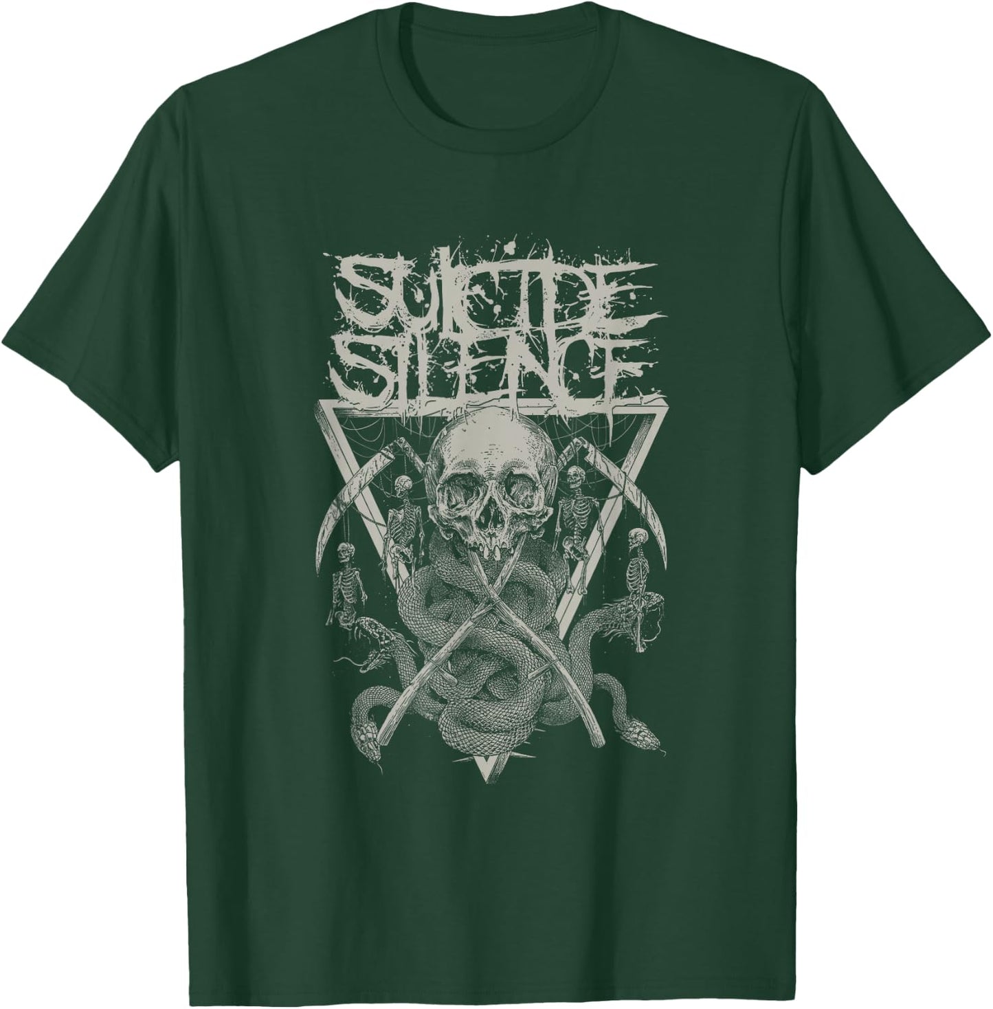 Suicide Silence - Official Merchandise - Scythe T-Shirt - T-Shirt | Forest