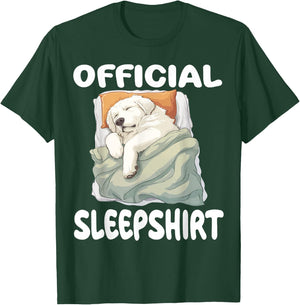 Great Pyrenees Dog Official Sleepshirt Pajamas Nightgown T-Shirt - T-Shirt | Forest