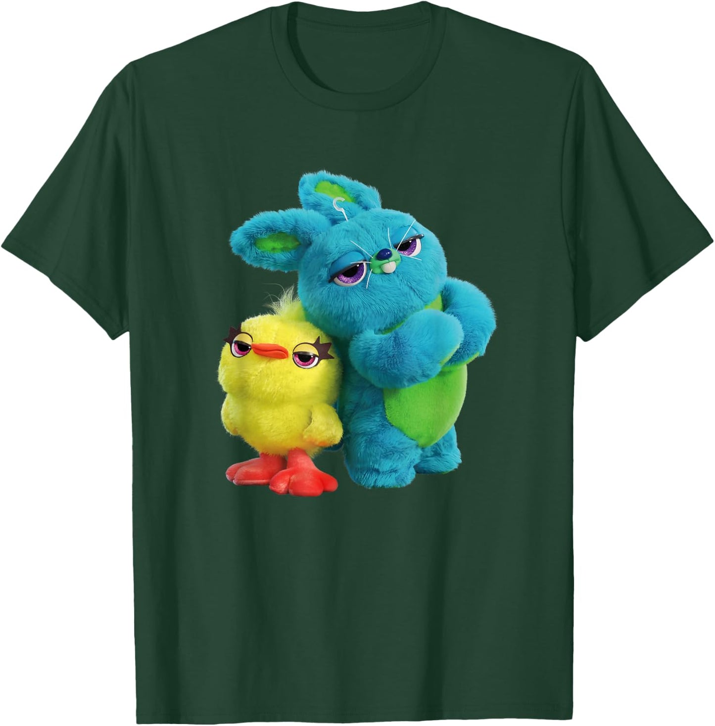 Disney Pixar Toy Story 4 Ducky and Bunny Tough Pose T-Shirt - T-Shirt | Forest