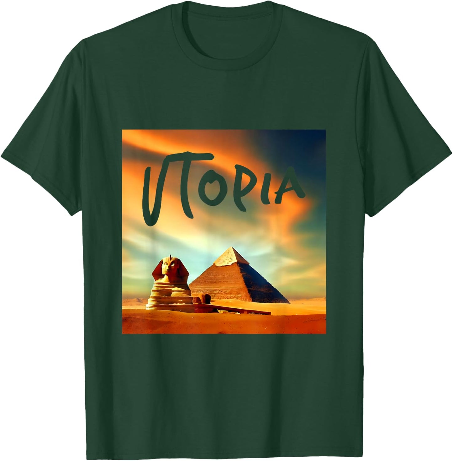 Utopia Rap Trap Hip Hop Music T-Shirt - T-Shirt | Forest