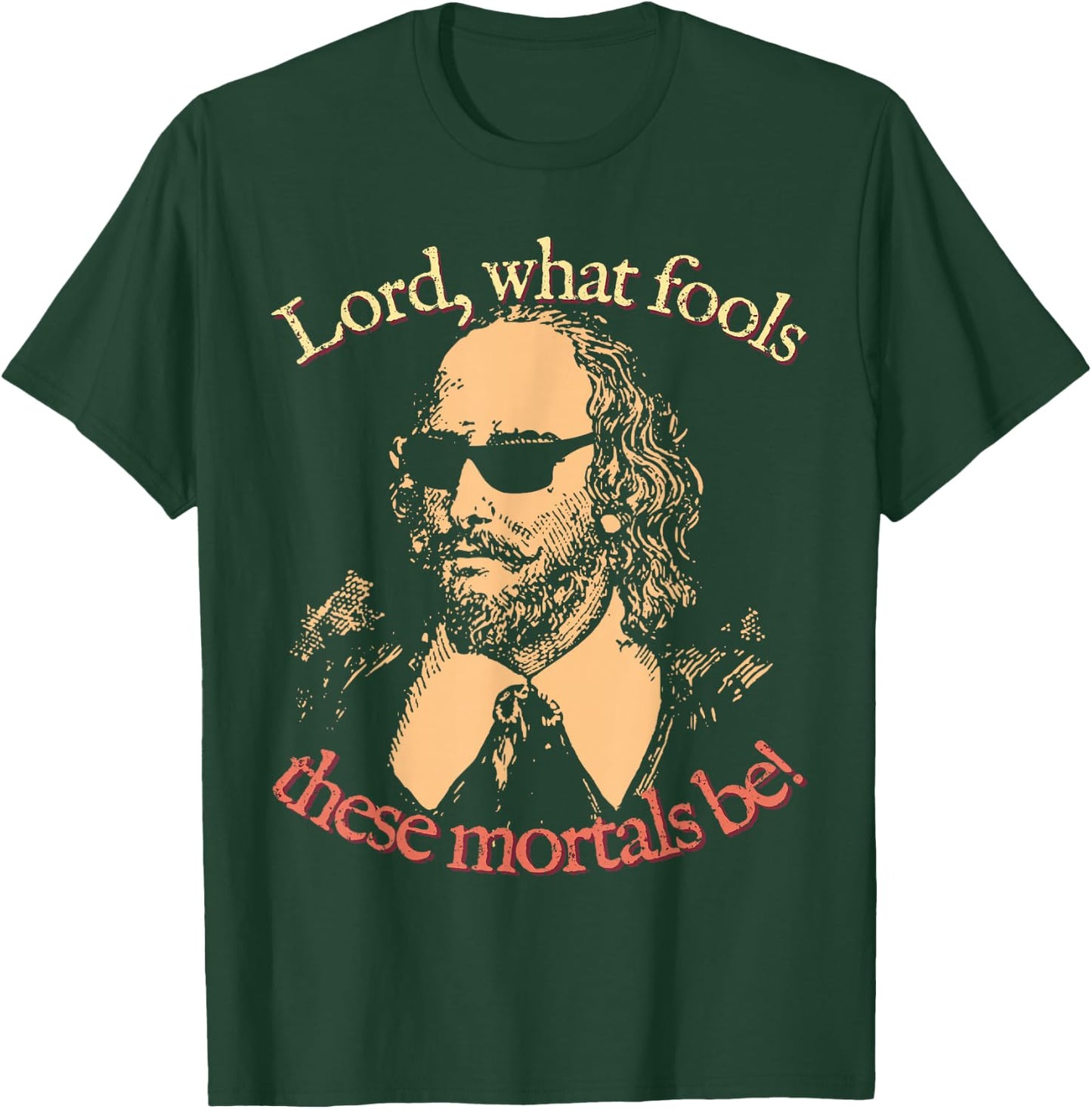 Puck: Lord, What Fools These Mortals Be! William Shakespeare T-Shirt - T-Shirt | Forest