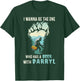 I Wanna Be The One Who Has A Beer With Darryl Funny Bigfoot T-Shirt - T-Shirt | Forest