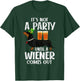 Dachshund St Patricks Day Not Party Until Wiener Comes Out T-Shirt - T-Shirt | Forest