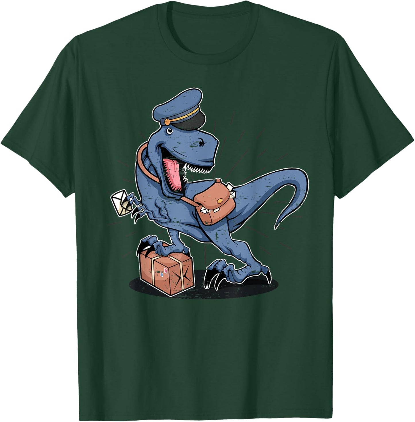 Postman Mailman Deliverer T-Shirt - T-Shirt | Forest