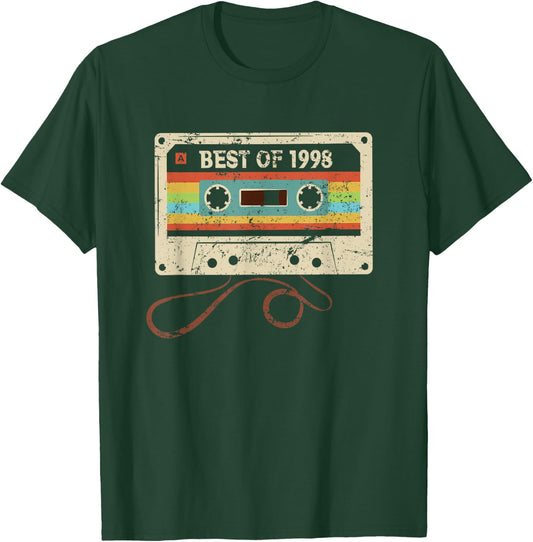Best 1998 Cool 27 Year Old Bday 27th Birthday Men Women T-Shirt - T-Shirt | Forest