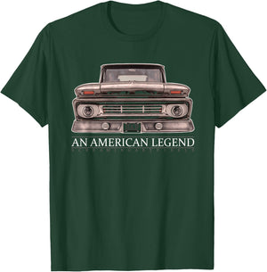 1962 Custom, C10 Truck, Classic C10 Truck Grille T-Shirt - T-Shirt | Forest