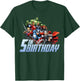 Marvel Avengers Action Shot 5th Birthday T-Shirt - T-Shirt | Forest