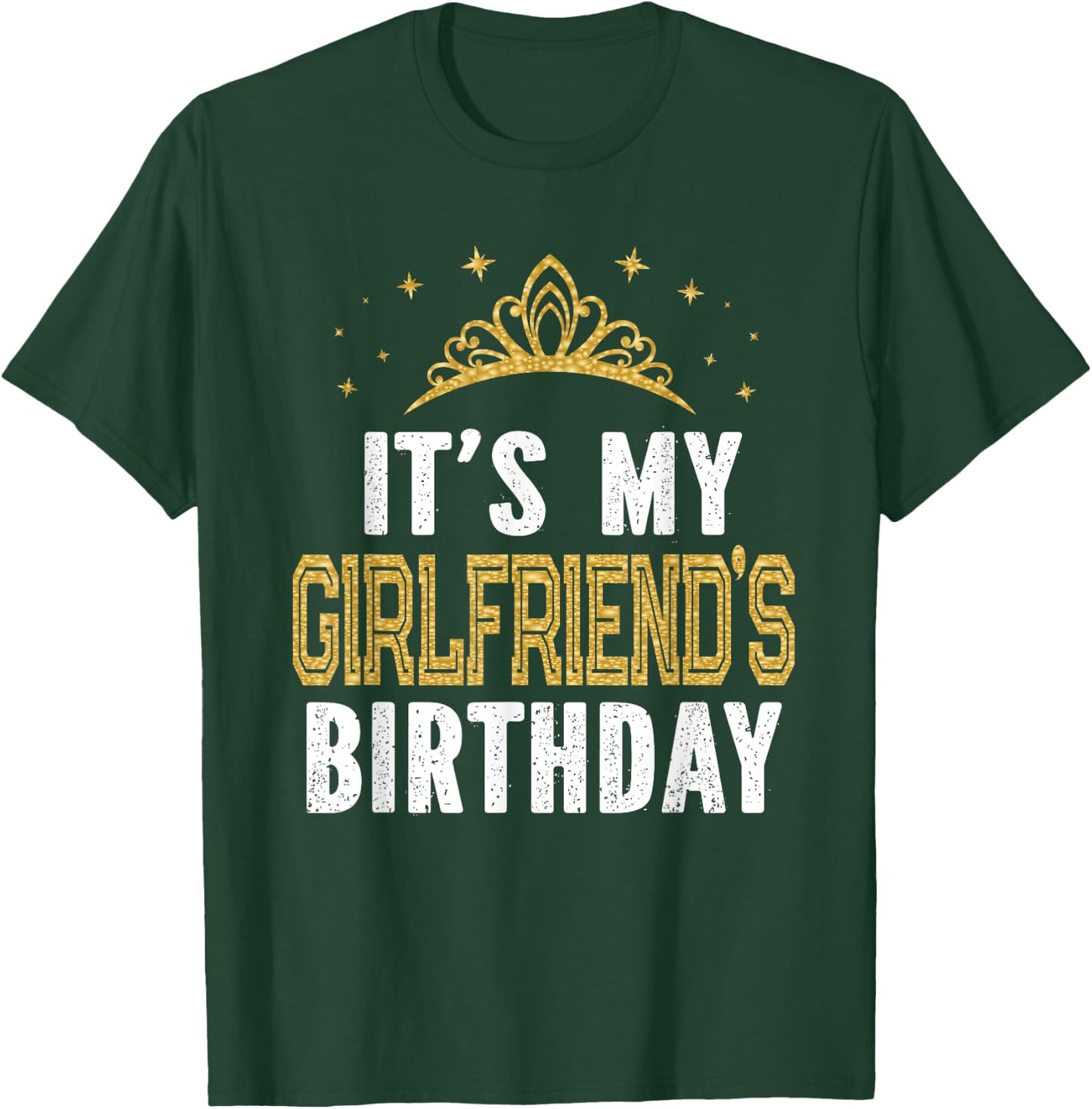 It's My Girlfriend's Birthday Party Couple T-Shirt - T-Shirt | Forest