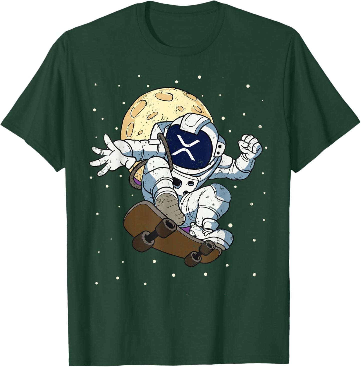 XRP Coin Token BlockChain XRP To The Moon T-Shirt - T-Shirt | Forest