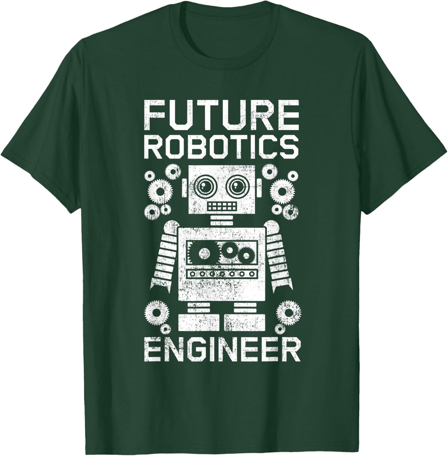 Robotics Student Engineer Robot Lover Science Roboticist T-Shirt - T-Shirt | Forest